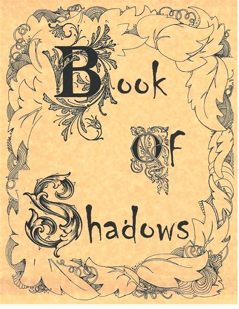 Pagan book of shadows